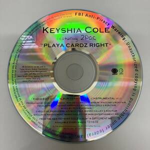 裸55 HIPHOP,R&B KEYSHIA COLE FEAT 2PAC - PLAYA CARDZ RIGHT INST,シングル CD 中古品