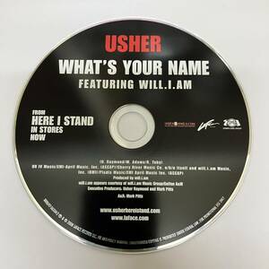 裸18 HIPHOP,R&B USHER - WHAT'S YOUR NAME シングル CD 中古品