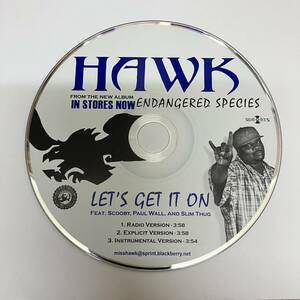 裸2020 HIPHOP,R&B HAWK - LET'S GET IT ON INST,シングル CD 中古品