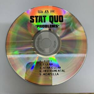 裸2020 HIPHOP,R&B STAT QUO - PROBLEMS INST,シングル CD 中古品