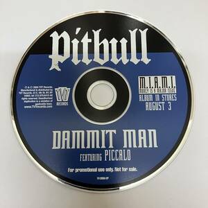 裸23 HIPHOP,R&B PITBULL - DAMMIT MAN シングル CD 中古品