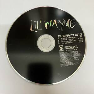 裸24 HIPHOP,R&B LIL' WAYNE - EVERYTHING INST,シングル CD 中古品