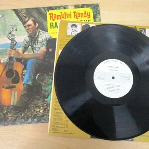 ◇F2609 LPレコード「【プロモ盤】RAMBLIN' RANDY / ランディ・ブーン RANDY BOONE」DL-4663 DECCA 見本盤/非売品/US盤/米盤/LP盤の画像3