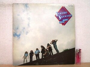 ◇F2713 LPレコード「【プロモ盤白ラベル】ロック魂 NUTHIN' FANCY / レーナード・スキナード LYNYRD SKYNYRD」MCA-6073 ビクター 見本盤