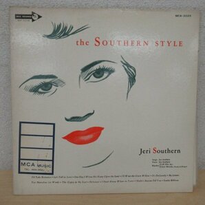 K1304 LPレコード「【見本盤】ジェリ・サザーン JERI SOUTHERN / サザーン・スタイル THE SOUTHERN STYLE」MCA-3025の画像1