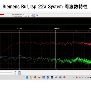 西独Siemens レア純正20㎝口径フルレンジRuf. lsp 22aシステム ペア 高能率・高音質!!の画像10