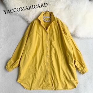 3点送料無料☆YACCOMARICARD ヤッコマリカルド 刺繍レース　ロング丈　ブラウス　コットン100%　ゆったり感