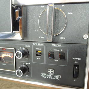 SONY ソニー TC-6360A オープンリールデッキ 通電確認済み 現状品 オーディオ 音響機器の画像4