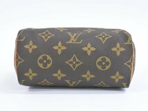 本物 ルイヴィトン LOUIS VUITTON LV ミニスピーディ モノグラム ハンドバッグ ポーチ M41534_画像3