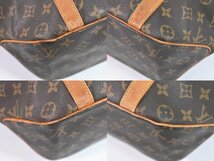 本物 ルイヴィトン LOUIS VUITTON LV サックショッピング モノグラム ショルダーバッグ トートバッグ ブラウン M51108_画像7