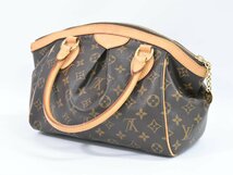 本物 ルイヴィトン LOUIS VUITTON LV ティヴォリ PM モノグラム ハンドバッグ トートバッグ ブラウン M40143_画像2