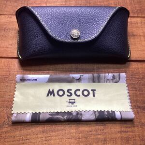 ●未使用品●MOSCOT 正規品●純正ケース● LEMTOSH モスコット レムトッシュ　レザー　メガネ　サングラス　EYEVAN7285 ayame