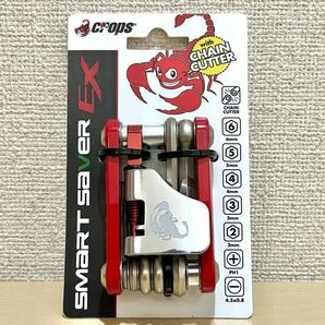 CROPS（クロップス）SMART SAVER EX ミニマルチツール 携帯工具　レッド