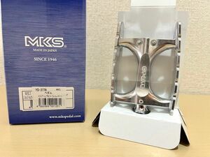 MKS 三ヶ島 ペダル 日本製 シーティーライト CT-LITE 左右セット シルバー