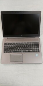 HP ZBook 15 G6 Mobile Workstation パフォーマンスモデル Core i7 9850H RAM32GB NVMe SSD 512GB NVIDIA Quadro T2000