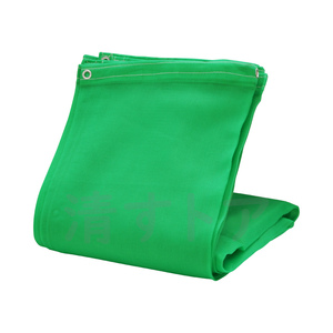 [送料無料] 塗装ラッセルメッシュシート 緑 3.6×5.4m 5枚(1枚あたり2930円) 塗料飛散防止 防塵 防鳥 防虫 遮光
