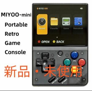 【ラス1・新品・V4】Miyoo mini Clear Black(64GB)