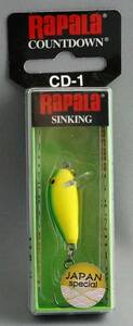 即決!!ラパラ★カウントダウン CD-1 ML SH★新品 Rapala COUNTDOWN　ジャパンスペシャル 