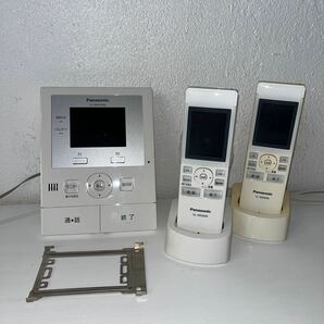 Panasonic パナソニック VL-MWD300KL モニター親機 ドアホン ワイヤレスモニター VL-WD609 子機 2点の画像1
