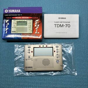 YAMAHA チューナー&メトロノーム TDM-70 チューナー専用マイクロフォン