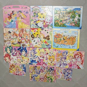 プリキュア オールスターズ ディズニープリンセス しまじろう ミッキーマウス 子供用ジグソーパズル ハローキティ