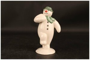 [URA] Royal Doulton /Royal Doulton/ snowman /5-4-81 ( search ) antique / ceramics / doll /. doll / figure / Christmas 