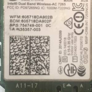 Intel 7265NGW M.2 2230接続 内蔵無線LANボード Wi-Fi & 接続ケーブルの画像3