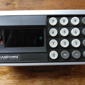 CASIO MINI 電卓 計算機 昭和レトロ CASIO-MINIの画像5