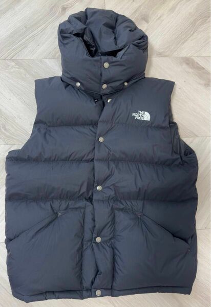 THE NORTH FACE◆ND92231/ダウンベスト/XL/BLK/無地/