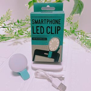 自撮り ライト セルフィーライト LED clip