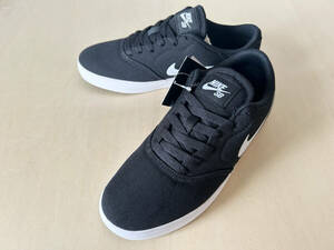 22.5cm ナイキ SB チェック キャンバス NIKE SB CHECK CANVAS BLACK/WITE US4.5/22.5cm 905373-003