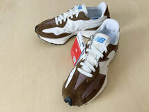 【特価 327】 22.5cm 茶色 ニューバランス NEW BALANCE U327LG BROWN US4.5/22.5cm スニーカー_画像1