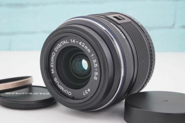 オリンパス OLYMPUS 標準ズームレンズ 14-42mm II R キットレンズ　広角レンズ