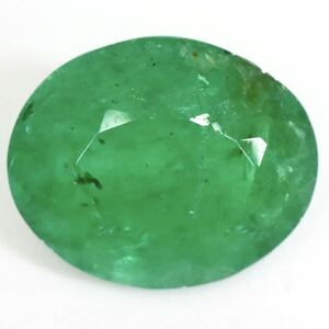 4ctUP!! ☆天然エメラルド4.450ct☆A 約12.5×10.5mm ルース 裸石 宝石 ジュエリー ベリル jewelry beryl emerald BJ1/BJ1 