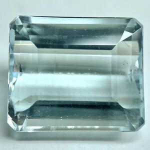 ☆天然アクアマリン6.062ct☆A 約12.0×10.1mm ルース 裸石 宝石 ジュエリー aquamarine DA0/DA0 テEA5