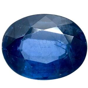 2ctUP!! ☆天然サファイア2.161ct☆A 約9.1×7.1mm ルース 裸石 宝石 ブルー コランダム blue sapphire corundum jewelry 