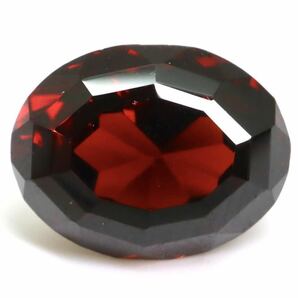 ☆天然ロードライトガーネット 6.230ct☆A 約11.8×9.1mm ルース 裸石 宝石 ジュエリー rhodolite garnet BJ1/BJ1 テEA5の画像1