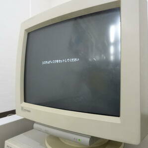 【貴重】 NEC パーソナルコンピューター PC-9801 BX U2 PC-KD1521 AD-F51L SG-340の画像8