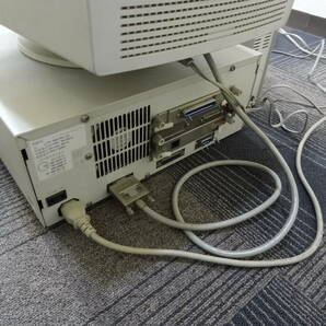 【貴重】 NEC パーソナルコンピューター PC-9801 BX U2 PC-KD1521 AD-F51L SG-340の画像9