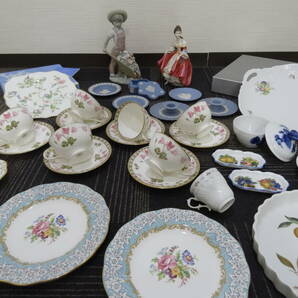 【必見】 ブランド 洋食器 30点以上 大量 まとめ ROYAL ALBERT WORCESTER COPENHARGEN Richard Ginori Noritake WEDGWOOD 他の画像1