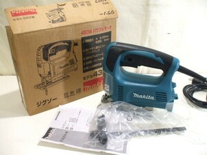 【元気堂】makita マキタ ジグソー 450W パワフルモータ モデル:4327 木工 切断 電動工具 動作品