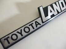 S03【元気堂】TOYOTA トヨタ LAND CRUISER ランドクルーザー エンブレム サイド エンブレム 70系_画像3