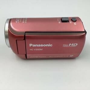 【636】Panasonic デジタルハイビジョンビデオカメラ HC-V300M 32GB ピンク パナソニック ビデオカメラ の画像3