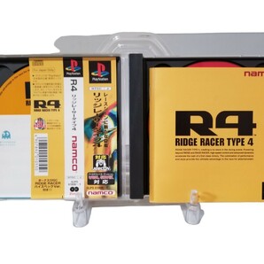 中古ソフト PS 帯・ハガキあり R4 リッジレーサータイプ4 SLPS-01800 - 1 RIDGE RACER TYPE 4 NTSC-J namco 1998の画像3