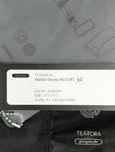 TEATORA テアトラ ウォレットショーツ リゾート ゴーストコード 5 シャドウ WALLET SHORTS RESORT GHOST CODE TT-004SR-GC ショートパンツ_画像7