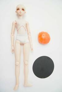  Obi tsu doll Obi tsu body 50cm wig attaching damage equipped Junk 