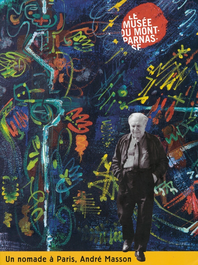 Colección de arte André Masson (2010) Un nomade à París, Andréé Museo Masson ●Montparnasse [francés], Cuadro, Libro de arte, Recopilación, Libro de arte