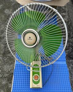  Sanyo SANYO ornament electric fan Showa Retro antique 