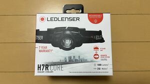 新品未使用 LEDLENSER H7R Core レッドレンザー LED ヘッドライト 502122 1000lm 照射距離250m 点灯時間65h USB マグネット充電 IP67 ②