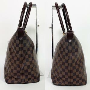 1円 美品 LOUIS VUITTON ルイヴィトン ダミエ エベヌ N51182 サレヤMM トートバッグ ショルダーバッグ ハンドバック レディース ブラウンの画像4